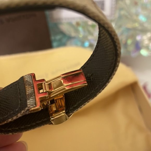 ❤️Authentic ❤️ Louis Vuitton Good Luck Breath Bracelet Flower Flower Mon… - Picture 11 of 16